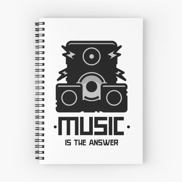 Item preview, MUSIC IS THE ANSWER designed and sold by Hardstyle-Tees.