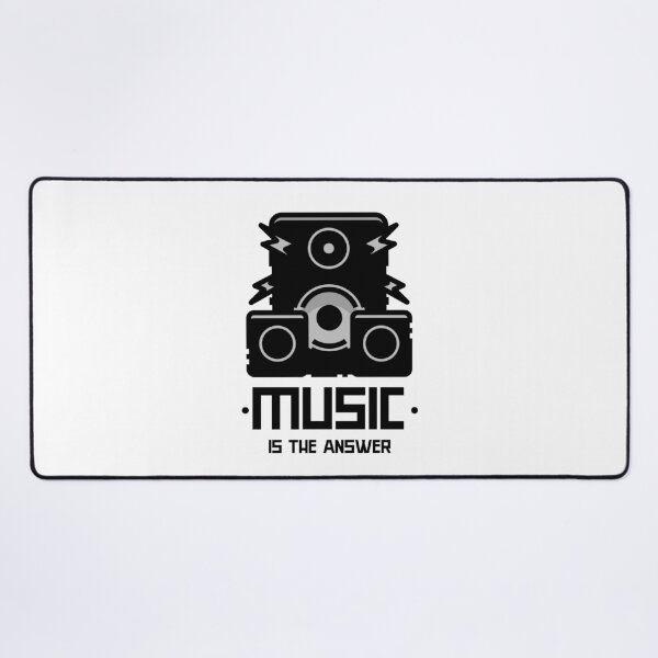 Item preview, MUSIC IS THE ANSWER designed and sold by Hardstyle-Tees.