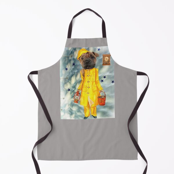 Item preview, Shar Pei Dog Portrait - 'Help Is On The Way' designed and sold by Nikki Fortuin Arts & Crafts.