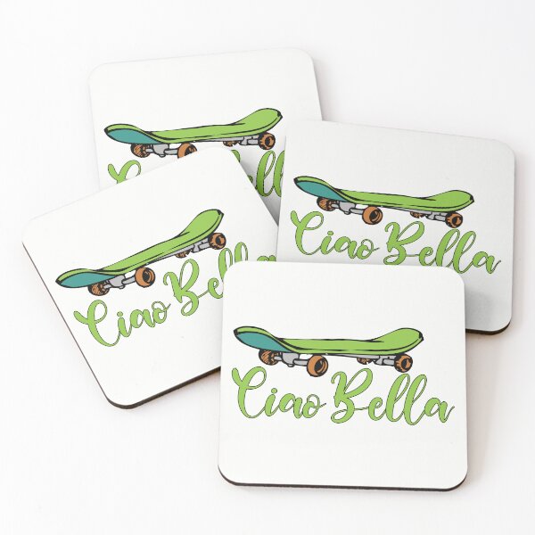 Item preview, Monopatín de Ciao Bella | Hola hermosa amante del skate. designed and sold by PurpleLoveStore.