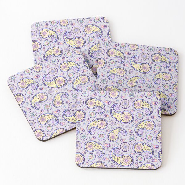 Item preview, Paisley Pattern Yellow and Purple designed and sold by mwagie.