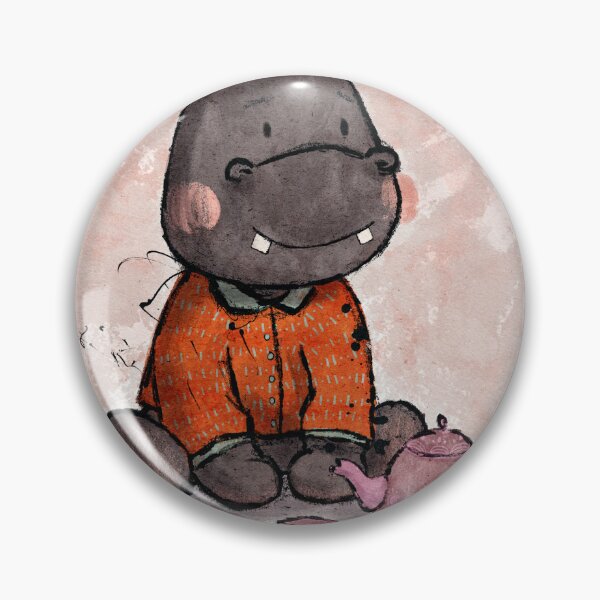 Item preview, Tea with Hippo designed and sold by Alicia Latimer.
