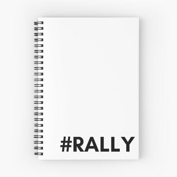 Item preview, Rally hashtag - simple text designed and sold by petrolheadmerch.