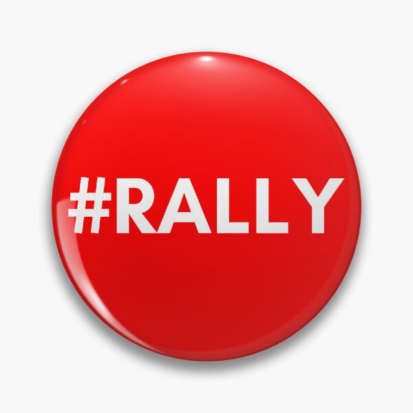 Item preview, Rally hashtag - simple text designed and sold by petrolheadmerch.
