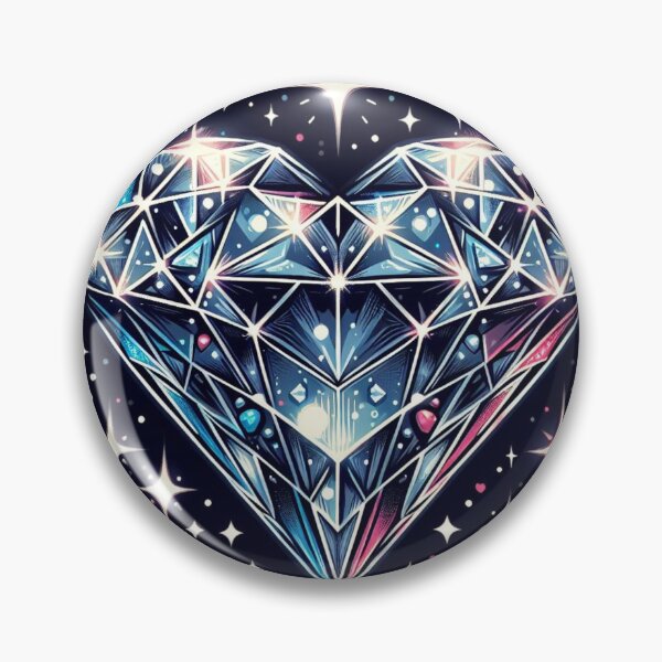 Item preview, diamond heart designed and sold by Greydate.