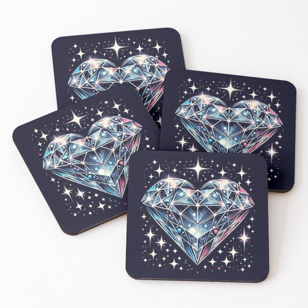 Item preview, diamond heart designed and sold by Greydate.