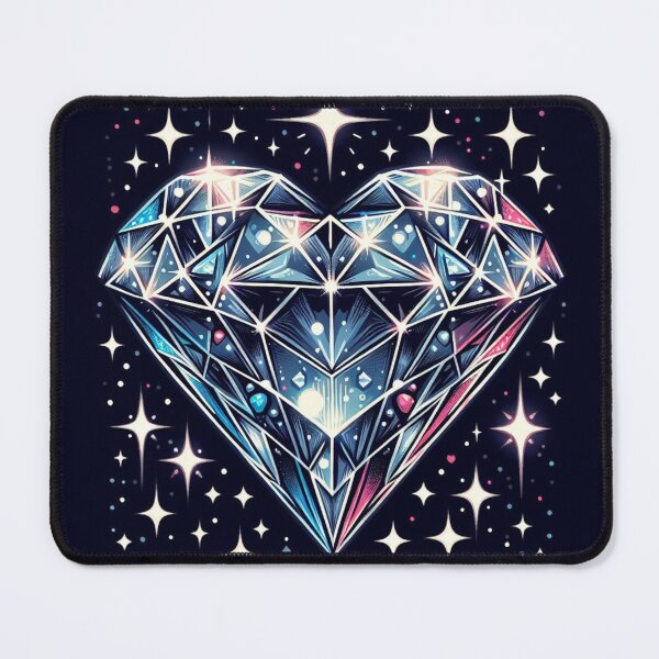Item preview, diamond heart designed and sold by Greydate.