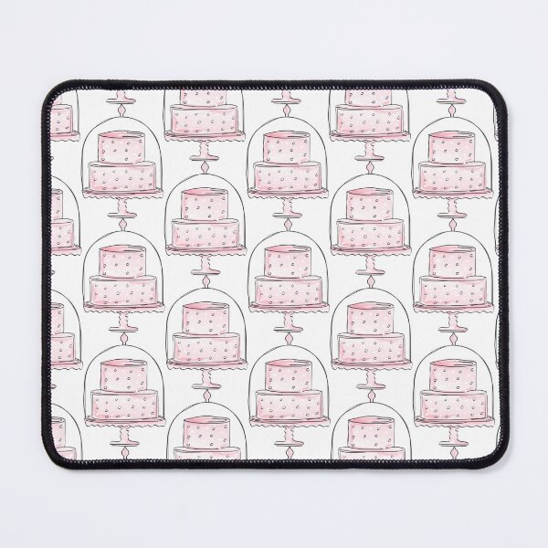 Item preview, Cute Pink Watercolor Draft Style Cake Logo Design for Bakery designed and sold by Angela Cini.