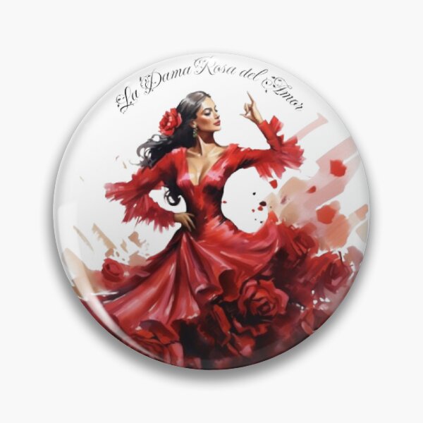 Item preview, La Dama Rosa del Amor designed and sold by Bring Back Culture.