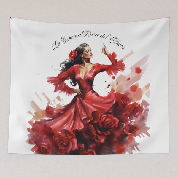 Item preview, La Dama Rosa del Amor designed and sold by Bring Back Culture.