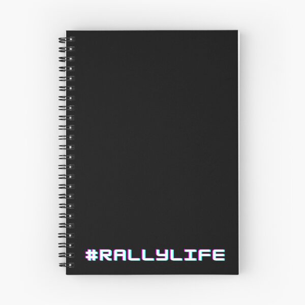 Item preview, Rally hashtag rallylife - simple text designed and sold by petrolheadmerch.