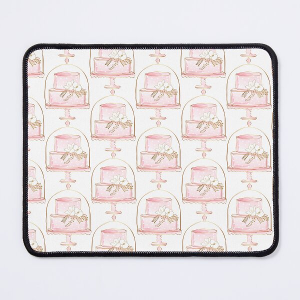 Item preview, Cute Pink Watercolor Draft Style Cake Logo Design for Bakery designed and sold by Angela Cini.
