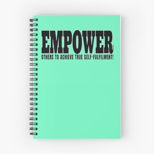 Item preview, Empoderar a otros para que alcancen la verdadera realización personal - Lema de motivación designed and sold by Harlake.