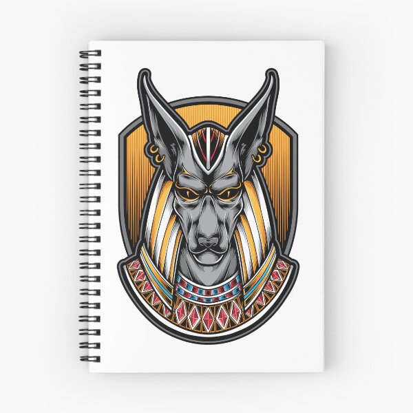 Item preview, Majestuoso retrato de Anubis, la deidad con cabeza de chacal de la mitología egipcia designed and sold by OpsDesing.