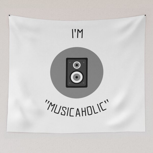 Item preview, I'm "MUSICAHOLIC" designed and sold by Hardstyle-Tees.
