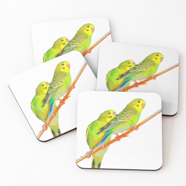 Item preview, Budgies Parakeets designed and sold by KingdomWildlife.