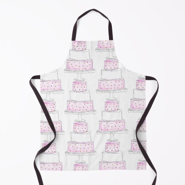 Item preview, Cute Pink Watercolor Draft Style Cake Logo Design for Bakery designed and sold by Angela Cini.