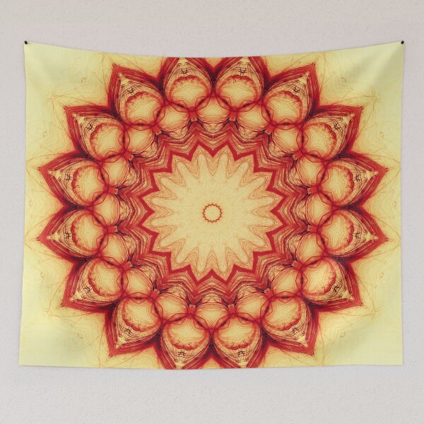 Item preview, Inky Red Mandala designed and sold by Richards-Art.