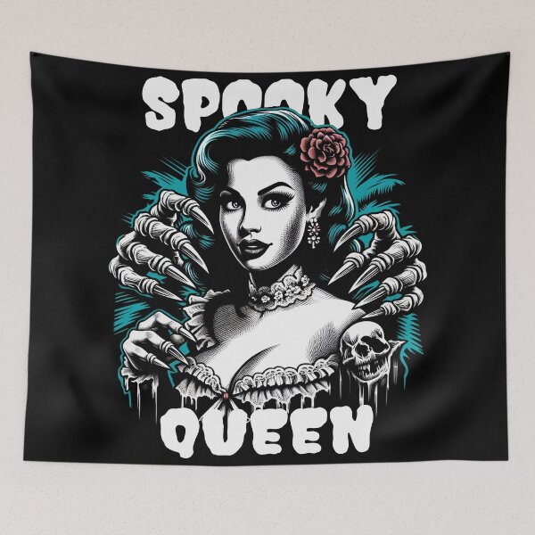 Item preview, Spooky Queen designed and sold by PulpVintage.