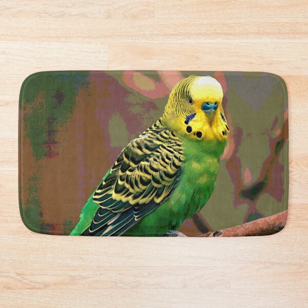 Item preview, Chubby Green Parakeet designed and sold by KingdomWildlife.