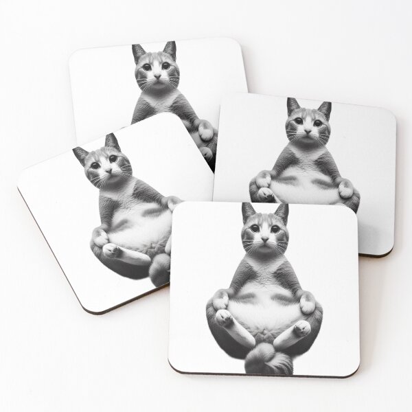 Item preview, “Flirting cat” designed and sold by zdzdesigner.