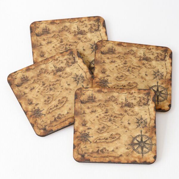 Item preview, Treasure map designed and sold by MyCraftForYOU.