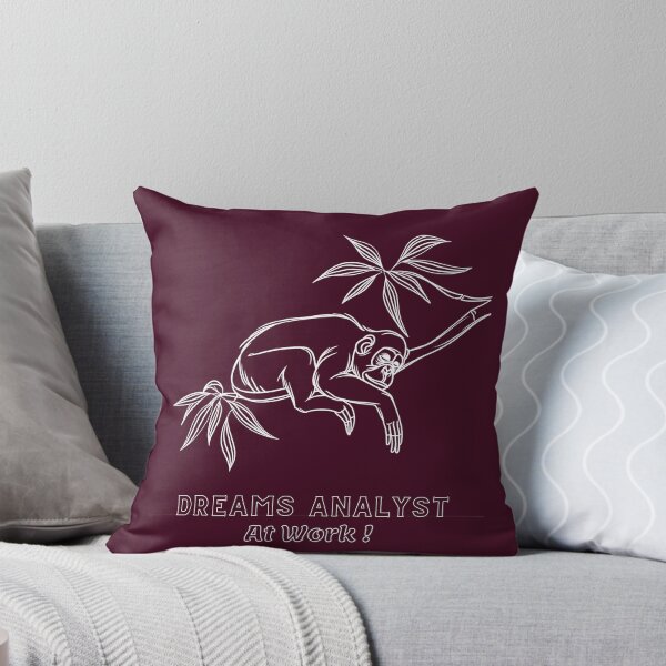 Item preview, Line Art Visionary: 'DREAMS ANALYST At Work' Monkey Tee designed and sold by Moisky Patterns.