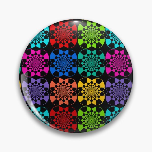 Item preview, Neon Glow Modern Geometric Seamless Pattern on Black designed and sold by Sharon Schwalbe.