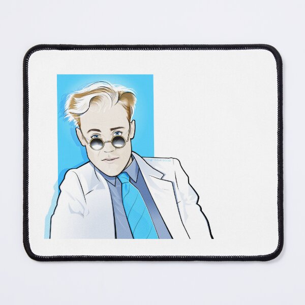 Item preview, Blinded Scientist, Retro Portrait designed and sold by Cre80s.