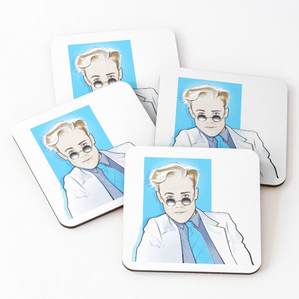Item preview, Blinded Scientist, Retro Portrait designed and sold by Cre80s.