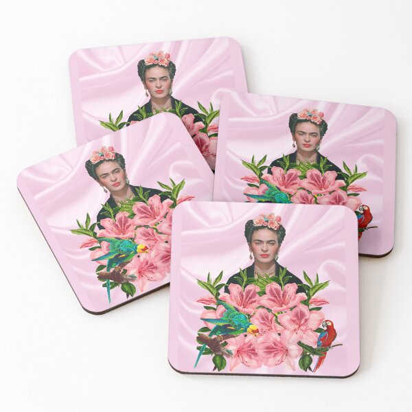 Item preview,  Kahlo and Flowers Exotic parrots  ,Frida Kahlo designed and sold by TeeARTHY.