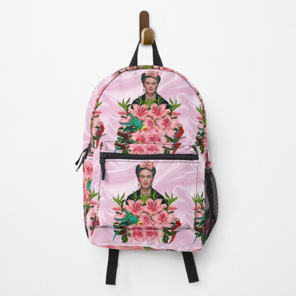 Item preview, Kahlo and Flowers Exotic parrots ,Frida Kahlo designed and sold by TeeARTHY.