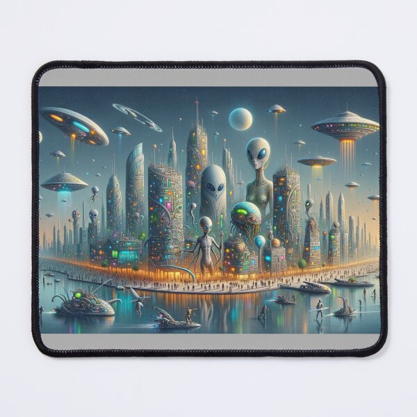 Item preview, "Alien Settlement: Earth's First Extraterrestrial Community" designed and sold by Aidesign77.
