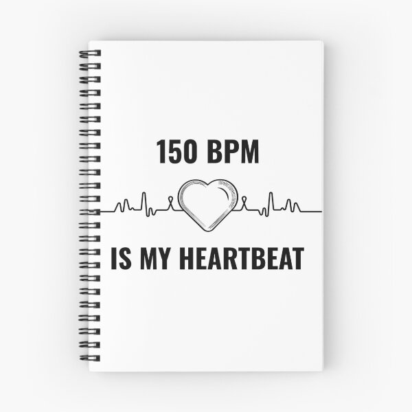 Item preview, 150 BPM IS MY HEARTBEAT designed and sold by Hardstyle-Tees.