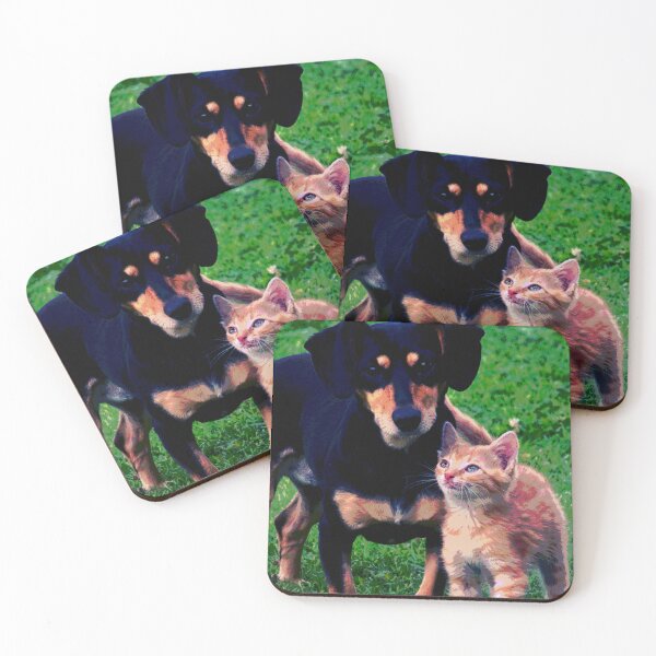 Item preview, Best Friends Puppy and Kitty designed and sold by KingdomWildlife.