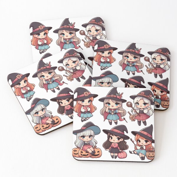 Item preview, cute witches designed and sold by Greydate.