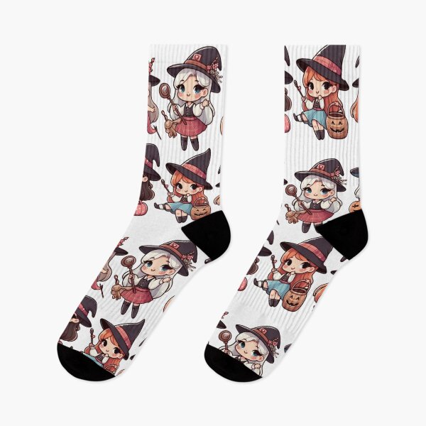 Item preview, cute witches designed and sold by Greydate.
