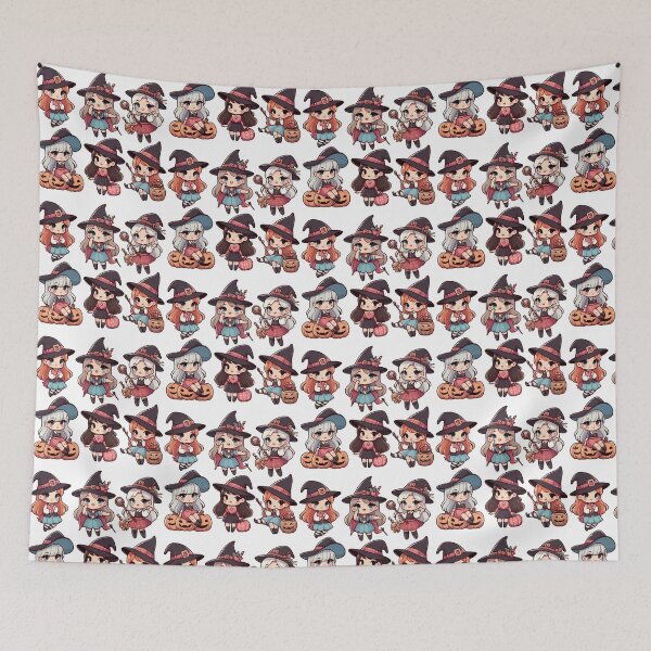 Item preview, cute witches designed and sold by Greydate.