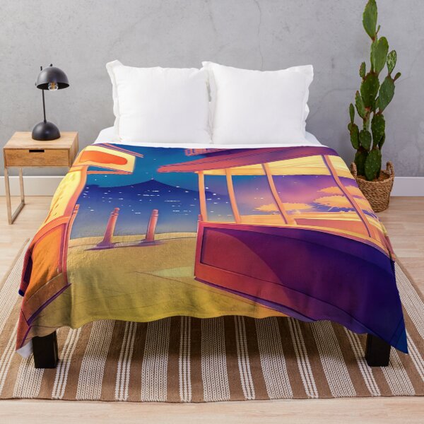 Item preview, Evening cityscape, warm lights, serene atmosphere, empty streets. designed and sold by ArtComixHaven.