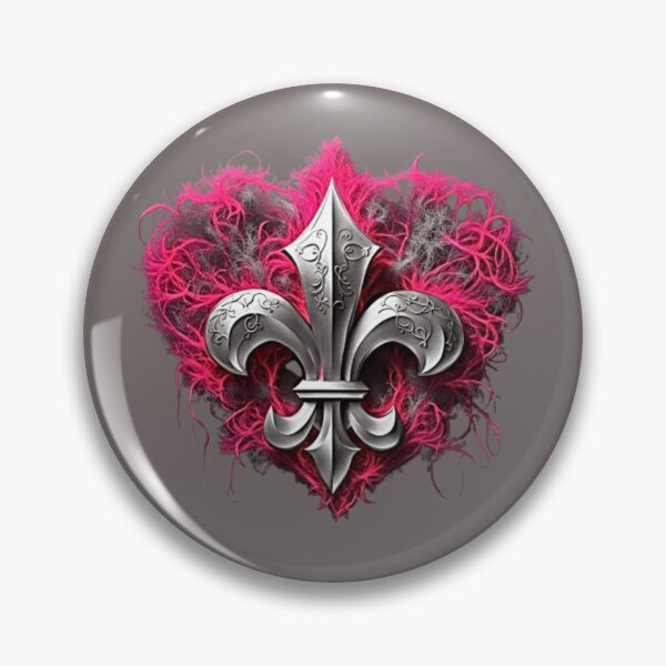 Item preview, A Fleur De Lis Valentine's Day Design designed and sold by trailsitravel.