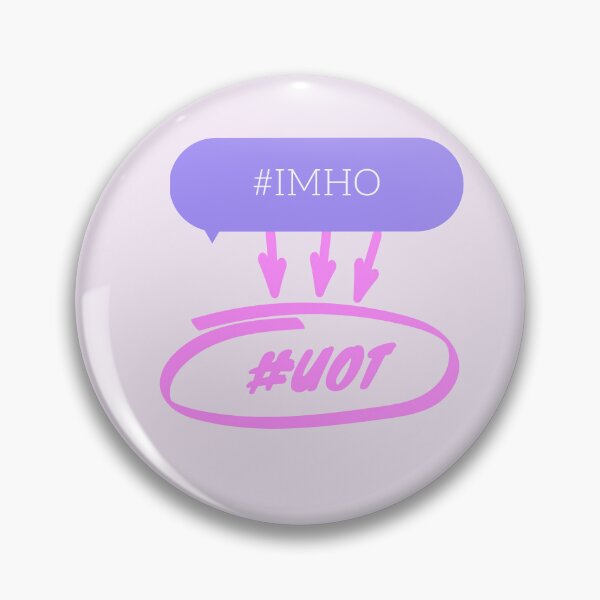 Item preview, Social media acronym designed and sold by WildLadyWood.