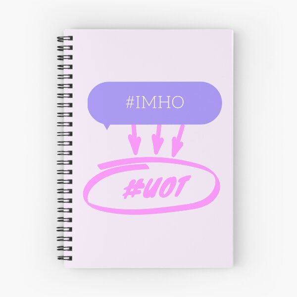 Item preview, Social media acronym designed and sold by WildLadyWood.