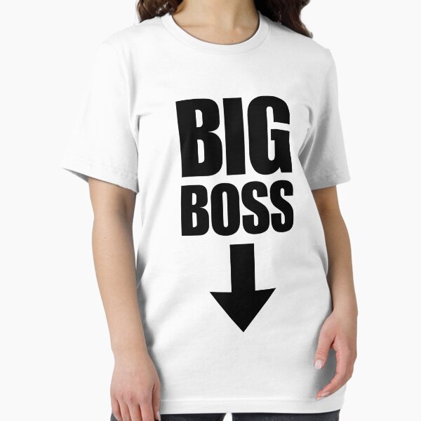 Vista previa del artículo con la obra «Gran Jefe Con La Flecha Apuntando Hacia Abajo. Camisa tonta. juego de palabras divertido», diseñado y vendido por SillyMerchant.