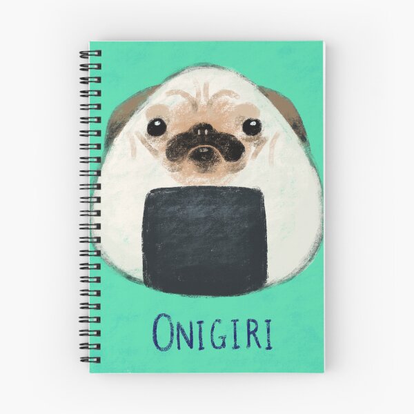Item preview, Onigiri Riceball Pug designed and sold by Weijic.