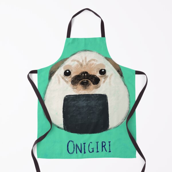 Item preview, Onigiri Riceball Pug designed and sold by Weijic.