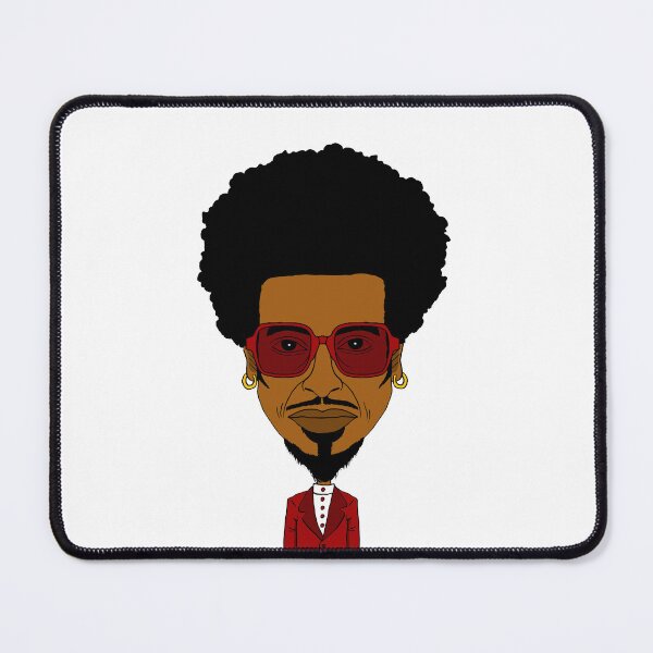 Item preview, Drawing portrait of Soul/Funk Singer (red version) designed and sold by Eric Sintès.