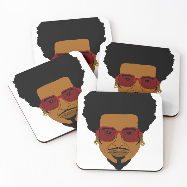 Item preview, Drawing portrait of Soul/Funk Singer (red version) designed and sold by Eric Sintès.