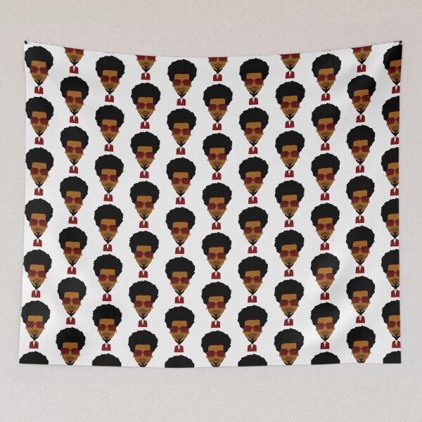 Item preview, Drawing portrait of Soul/Funk Singer (red version) designed and sold by Eric Sintès.