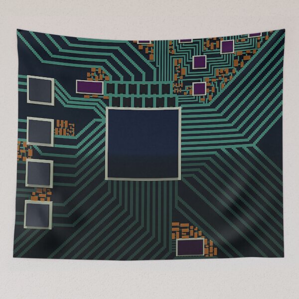 Item preview, Voxel Core 2 Metallic Dark Blue designed and sold by PotatoVonEpicus.