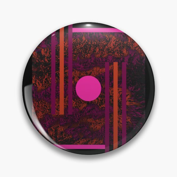 Item preview, Wall Art Rustic Red and Hot Pink Geometric designed and sold by Sharon Schwalbe.